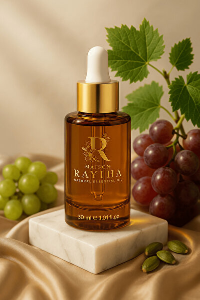 Maison Rayiha Grape seed oil 30 grams 100% pure natural organic cold pressed ...