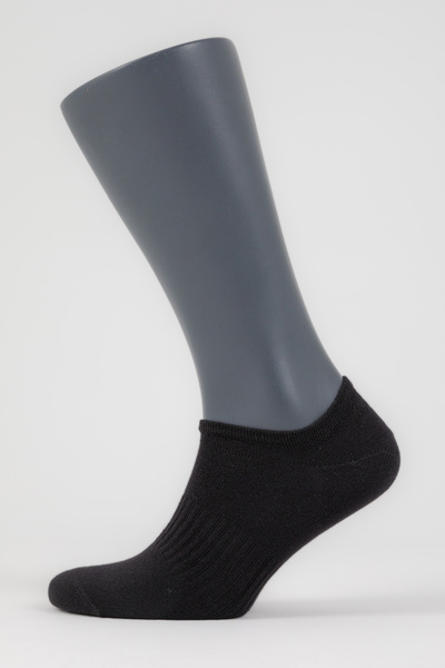 Airlife Sportswear Men's Booties Boy Socks Set of 3 Black