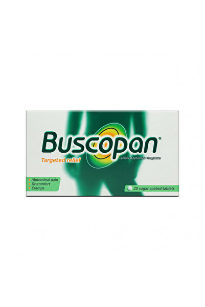 buscopan صحة الجهاز الهضمي، أقراص بتركيز 10 ملغ، 20 قرصًا