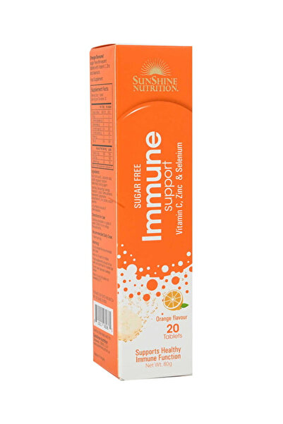 SUNSHINE أقراص فوارة لدعم المناعة مع فيتامين سي والزنك والسيلينيوم (عرض مميز)
