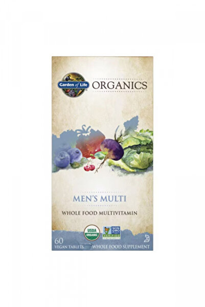 GARDEN OF LIFE مكمل غذائي متعدد الفيتامينات للرجال من مايكيند أورجانيكس، 60 ق...