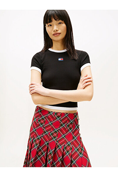 Tommy Hilfiger TJW SLIM SH BADGE SS RIB EXT