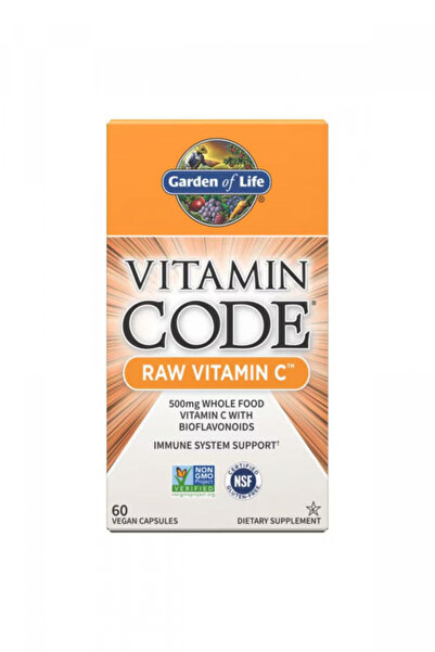 GARDEN OF LIFE فيتامين كود رو سي 60S