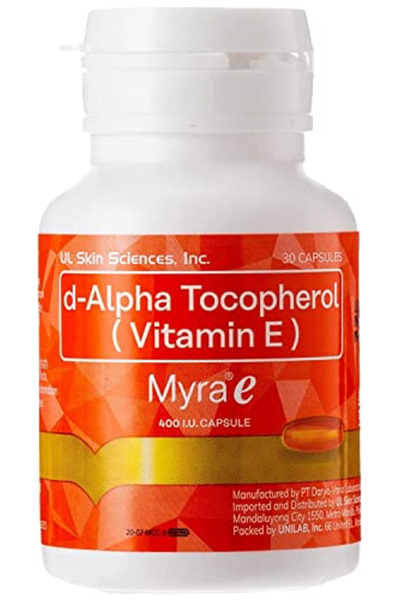 Myra - E 400 Iu Vitamine E Capsules - 30 Capsules