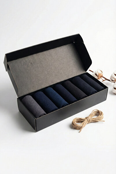 LYKOS Bolero Premium Stitch-Free Men's Bamboo Socks 7-Piece Pack (Boxed)