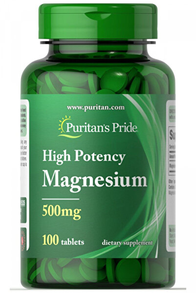 Puritan's Pride أكسيد المغنيسيوم ٥٠٠ ملغ - ١٠٠ قرص