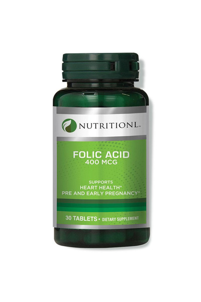 NUTRITIONL Folic Acid 400 mcg Tablets 30's