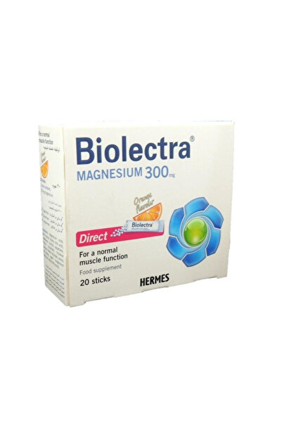 Biolectra أقراص ماج دايركت، 300 ملغ، 20 قرصًا