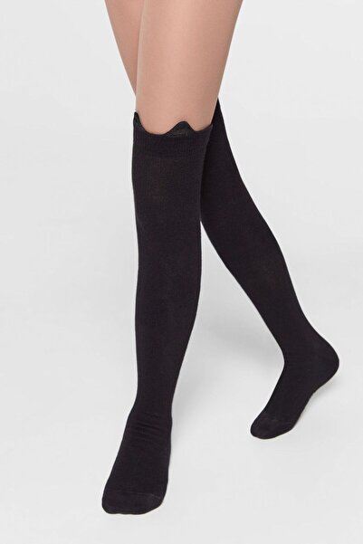 Conte Elegant Over-the-knee socks, Tip-Top 051 - Black, 36-38 (24)