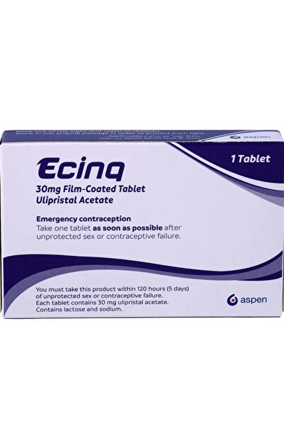 ASPEN أقراص إيسينك أوليبريستال أسيتات، وسيلة منع حمل طارئة لمنع الحمل، 30 ملغ...