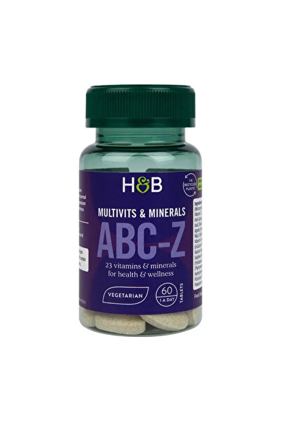 Holland & Barrett أقراص الفيتامينات المتعددة من ABC إلى Z، عبوة من 60 قرصًا