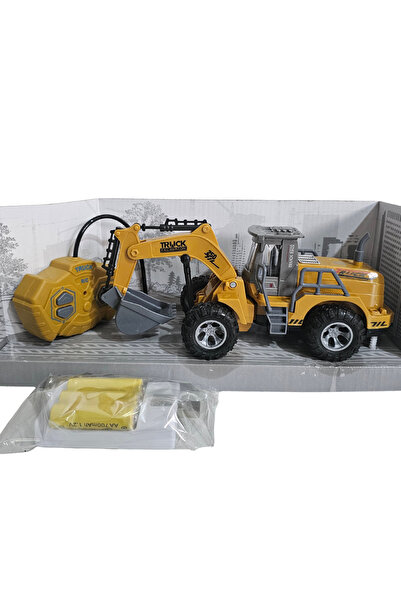 YıldızDükkan Oyuncak Kumandalı Şarjlı Kepçe Dozer İş Makinesi