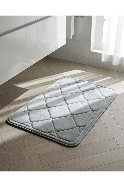 REDTAG Grey Memory Foam Bath Mat