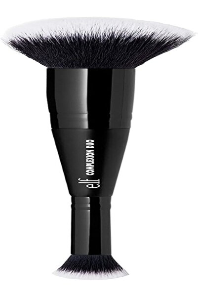 ELF e.l.f. Complexion Duo Brush, Makeup Brush For Applying Foundation & Concealer