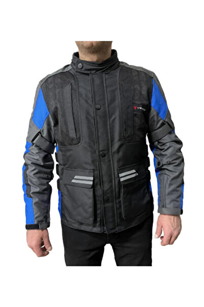 VENOM Motosiklet Montu Tourex 4 Mevsim CE Sertifikalı Touring Long Motor Mont...