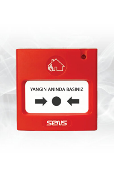 Sens RC-100 RESETLENEBİLİR KONVANSİYONEL YANGIN İHBAR BUTONU