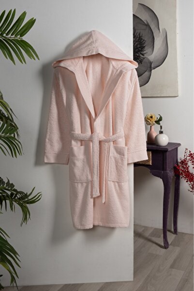 Fiesta Tekstil رداء حمام جينش بغطاء رأس مينيمال