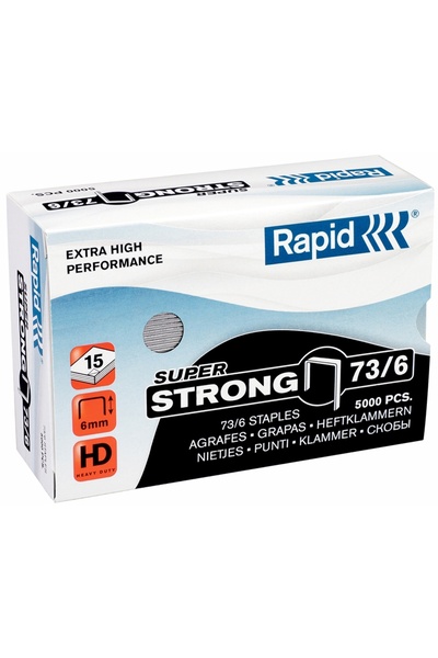 Rapid Staples 5000/set SuperStrong 73/6