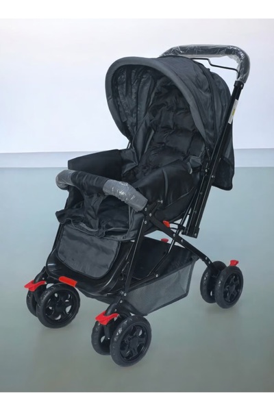 BabyCara Baby Stroller Pram 0-3 Years Reversible Handle Light Weight Canopy