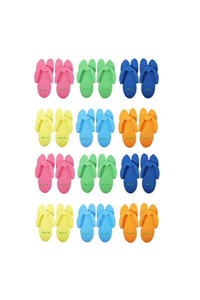 SELA Set de 12 perechi de papuci de pedichiură,
