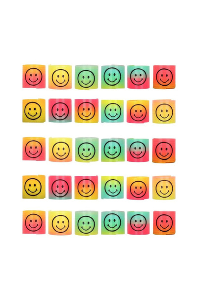 JOGAMS مجموعة من 30 لعبة زنبركية بألوان قوس قزح لتخفيف التوتر، زنبركات سحرية ...