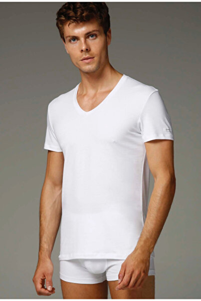 Dagi Men's V-Neck 6-Pack Undershirts/T-Shirts