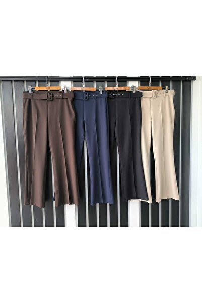 ASES SEBİNA yüksek bel ispanyol paça pantolon