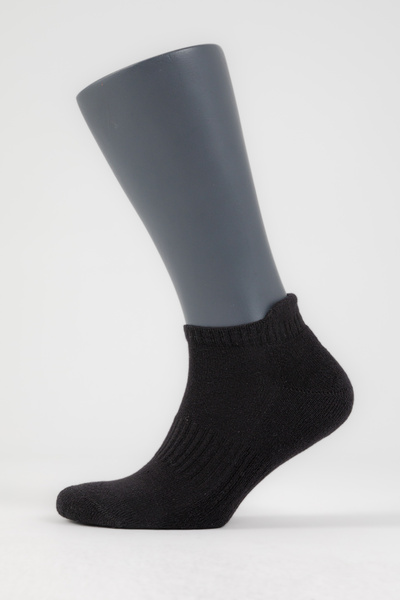 Airlife Sportswear Men's Booties Boy Socks Set of 3 Black