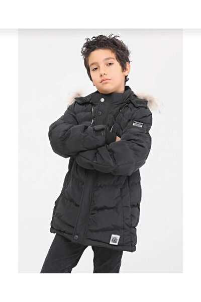 Benittokids Palton pentru băiat din blană naturală 512370