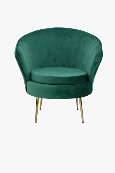 concent Velvet chair with gold legs