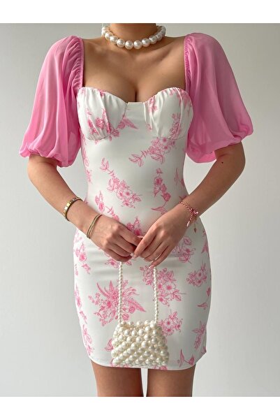 Zerenyus Rodolf Balloon Sleeve Dress