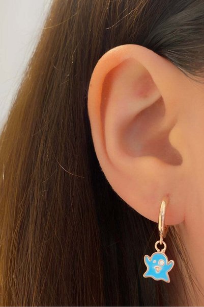 arcina jewellery Ghost Turquoise Earrings - 925 Sterling Silver