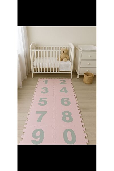 ela777 Yumuşak Yapboz Puzzle Halısı, 10 Parça 147X60 CM Puzzle Oyun Halısı