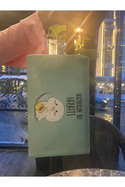 GÜLNAR BİJUTERİ KADIN Mood makyaj çantası/kalemlik TURKUAZ