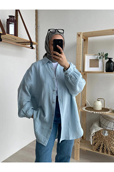 Chef d'atelier Women's Linen Long Shirt