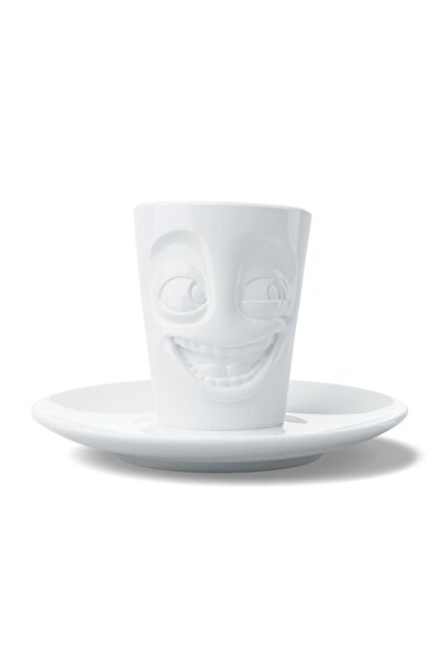 TASSEN Joking- beyaz kahve fincanı, 80 ML