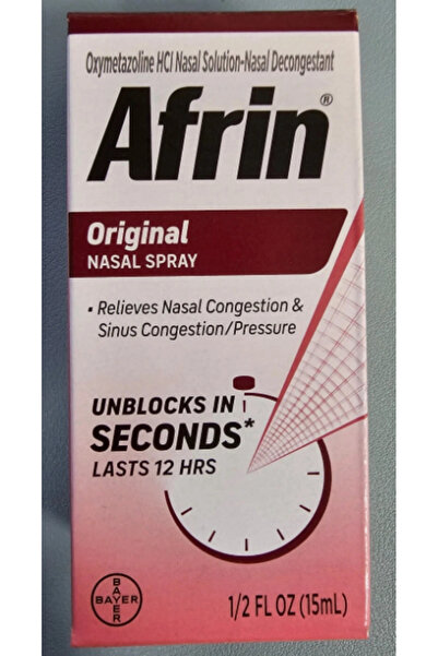 Afrin Original Nasal Spray 15 ml