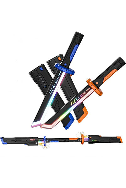 dreamtify 44 cm ışıklı Kıvılcım Çıkaran Oyuncak Kılıç – Renk Değiştiren LED I...