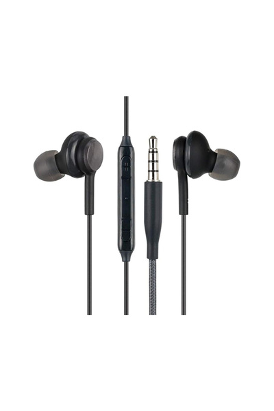 A.E Braided Wire Stereo Bass Earphone with Microphone (3.5mm)