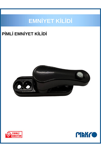 GLASSMAKRO Pvc Kapı Pencere Pimapen Balkon Kapısı Çocuk Emniyet Kilidi Hırsız...