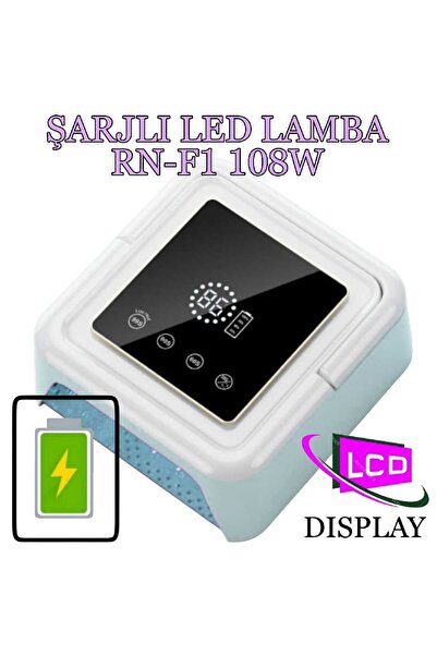 ECLAT UV/LED TIRNAK KURUTUCU ŞARJLI LAMBA RN F1 108W