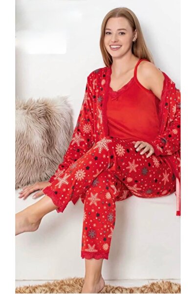 Pijamoni 3 lü gecelik takımı