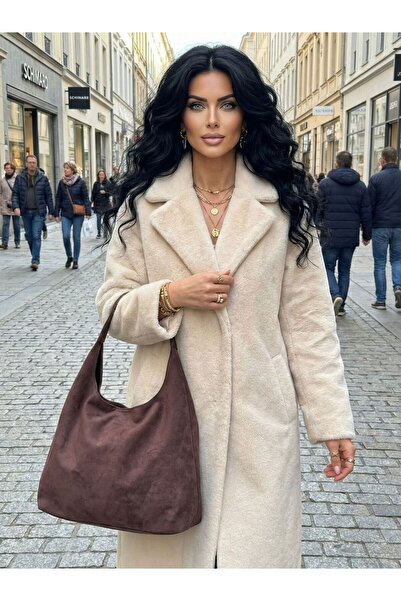 Axesoire NWC-043 Kahve İkili Çanta ve Cüzdan Seti