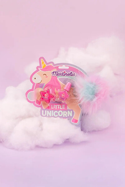 Le Mabelle Pembe Unicorn Temalı Makyaj ve Anahtarlık Seti
