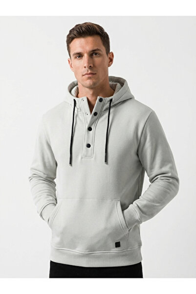 dcn giyim 1985 Hooded 3 İp Ş Fleece-Lined Sweatshirt-23234