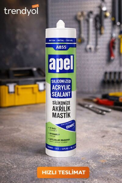 APEL Silikonize Akrilik Mastik AS55 – Genel Amaçlı