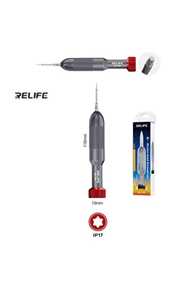 OEM Relife RL-711 İPH17 Profosyonel İphone 17 Seri Tekli Montaj Tornavida