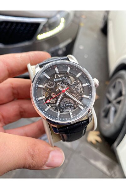 Ferrucci DERİ KAYIŞLI OTOMATİK ERKEK KOL SAATİ