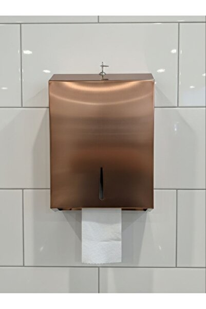EMFA AKSESUAR Copper Antique Paper Towel Holder Z-Fold Napkin Holder Brass