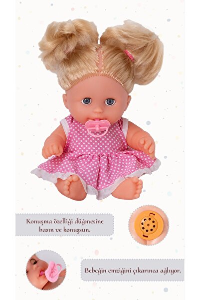 ŞAŞKIN HOUSE SEVİMLİ AĞLAYAN BEBEK KONUŞAN OYUN VE UYKU ARKADAŞI & EMZİĞİMİ A...
